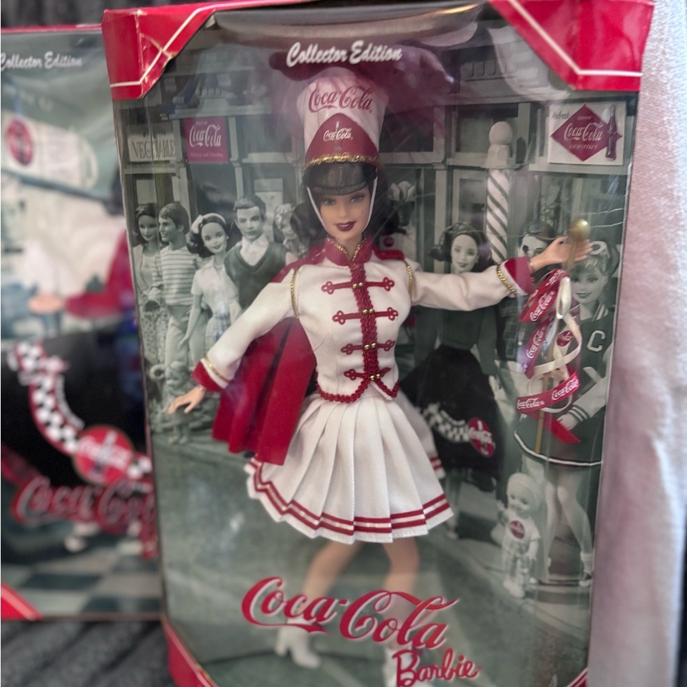 Coca Cola Collector Edition Barbie in Red and White